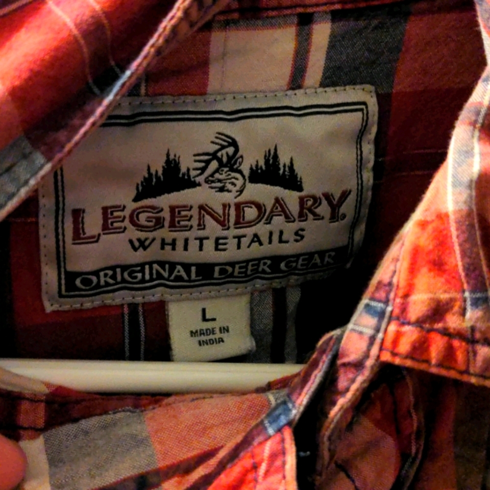 Legendary acid washed flannel colored Pearl snaps